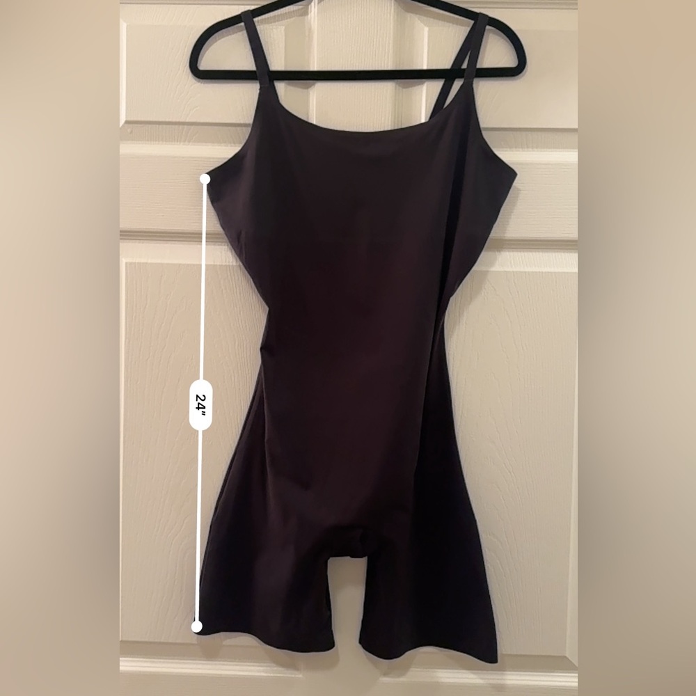 Assets Red Hot Label by Spanx Cami Body Briefer Shapewear | Black | 1X - Picture 3 of 6